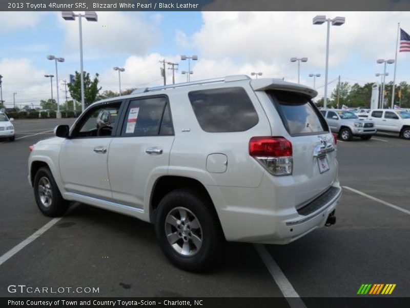 Blizzard White Pearl / Black Leather 2013 Toyota 4Runner SR5