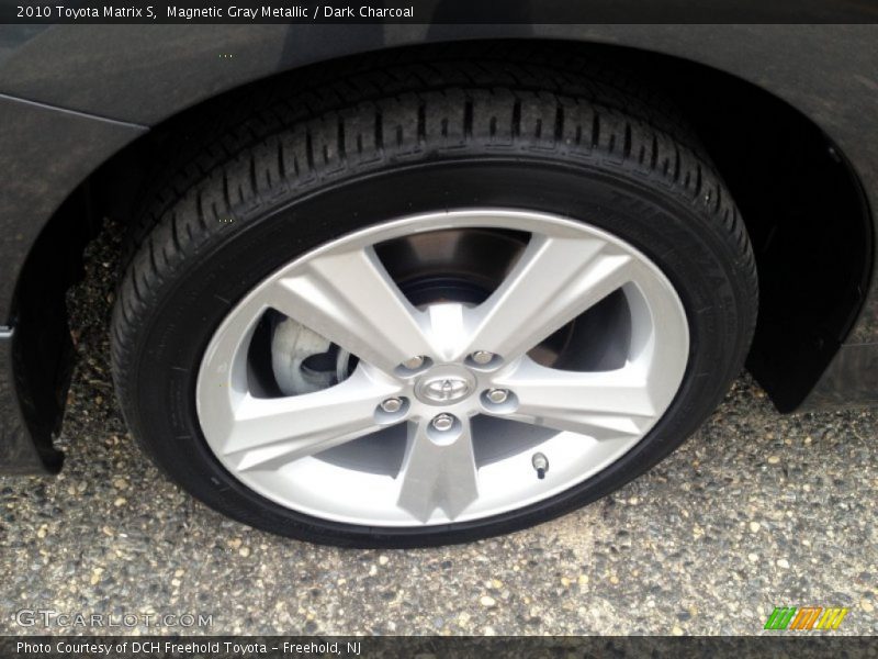 Magnetic Gray Metallic / Dark Charcoal 2010 Toyota Matrix S