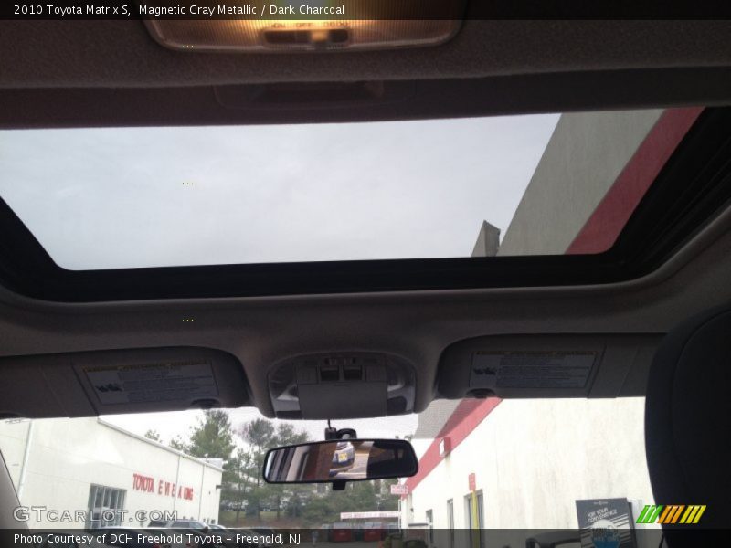 Magnetic Gray Metallic / Dark Charcoal 2010 Toyota Matrix S