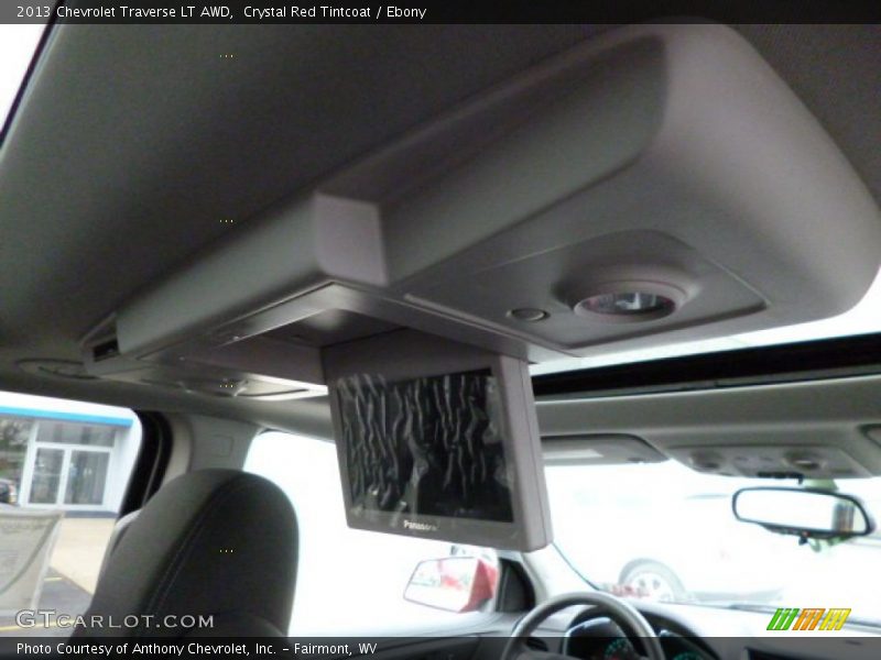 Crystal Red Tintcoat / Ebony 2013 Chevrolet Traverse LT AWD