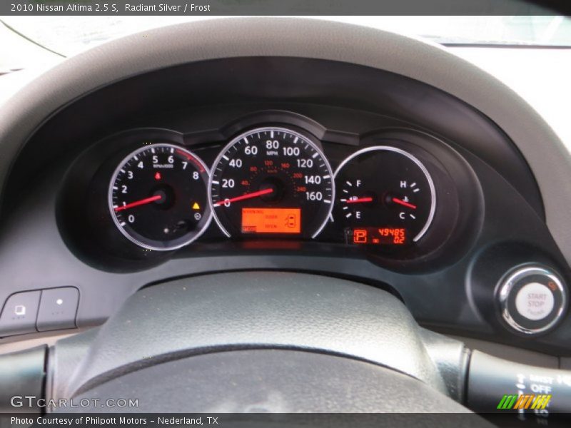Radiant Silver / Frost 2010 Nissan Altima 2.5 S