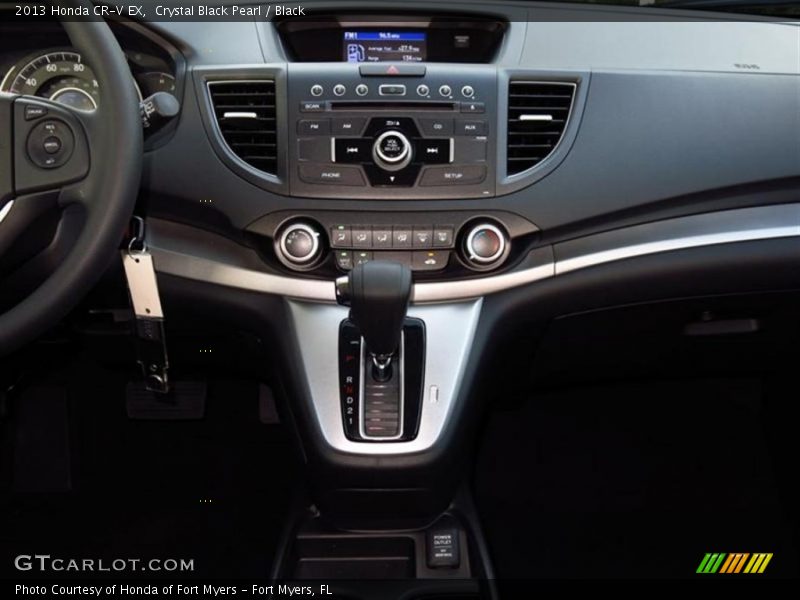 Crystal Black Pearl / Black 2013 Honda CR-V EX