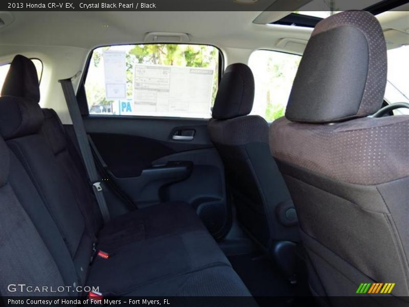 Crystal Black Pearl / Black 2013 Honda CR-V EX