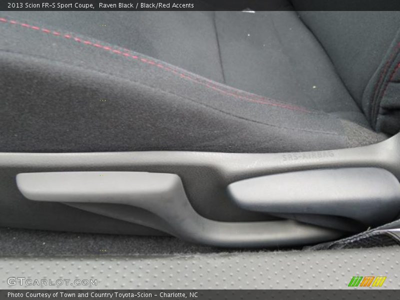 Raven Black / Black/Red Accents 2013 Scion FR-S Sport Coupe