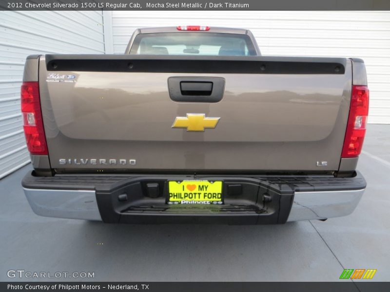 Mocha Steel Metallic / Dark Titanium 2012 Chevrolet Silverado 1500 LS Regular Cab