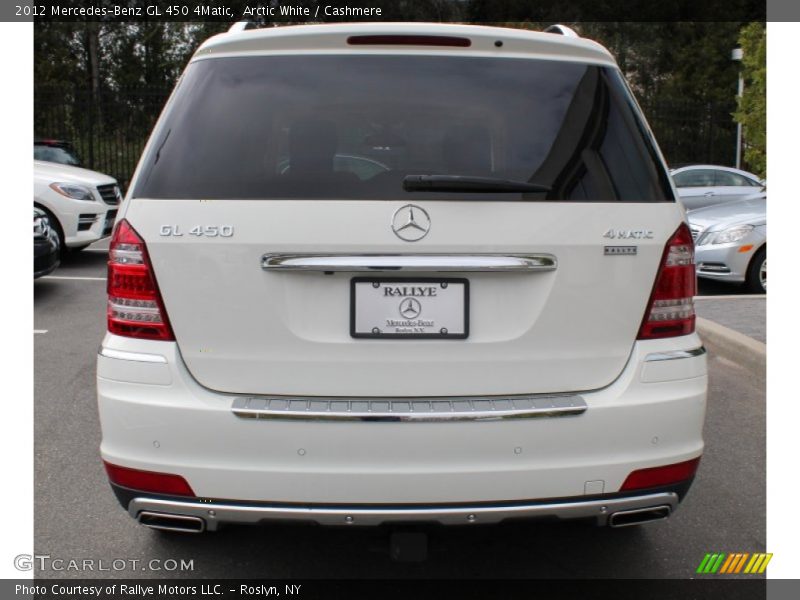 Arctic White / Cashmere 2012 Mercedes-Benz GL 450 4Matic