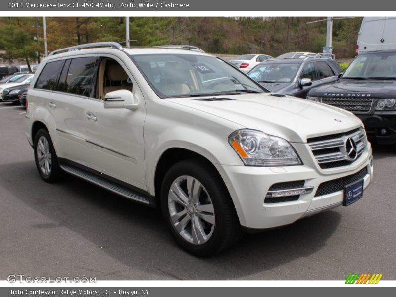 Arctic White / Cashmere 2012 Mercedes-Benz GL 450 4Matic