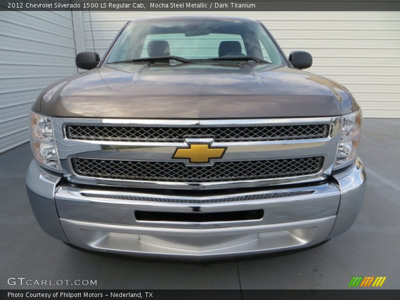 Mocha Steel Metallic / Dark Titanium 2012 Chevrolet Silverado 1500 LS Regular Cab