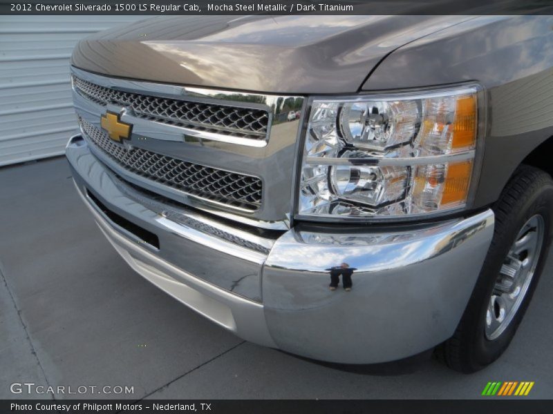 Mocha Steel Metallic / Dark Titanium 2012 Chevrolet Silverado 1500 LS Regular Cab