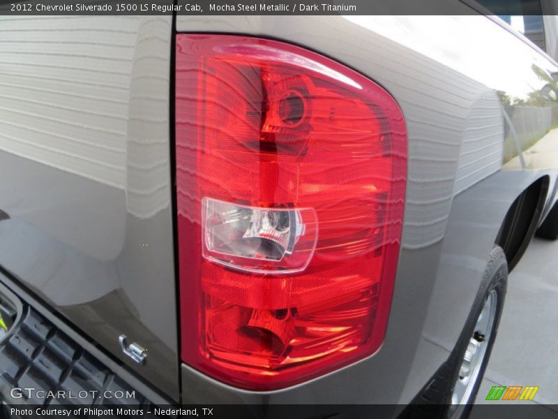 Mocha Steel Metallic / Dark Titanium 2012 Chevrolet Silverado 1500 LS Regular Cab