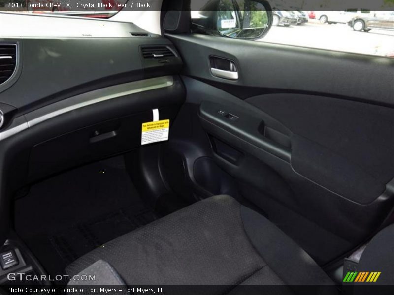Crystal Black Pearl / Black 2013 Honda CR-V EX