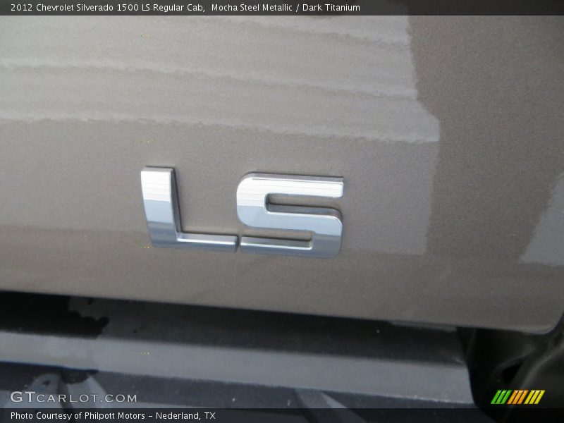 Mocha Steel Metallic / Dark Titanium 2012 Chevrolet Silverado 1500 LS Regular Cab