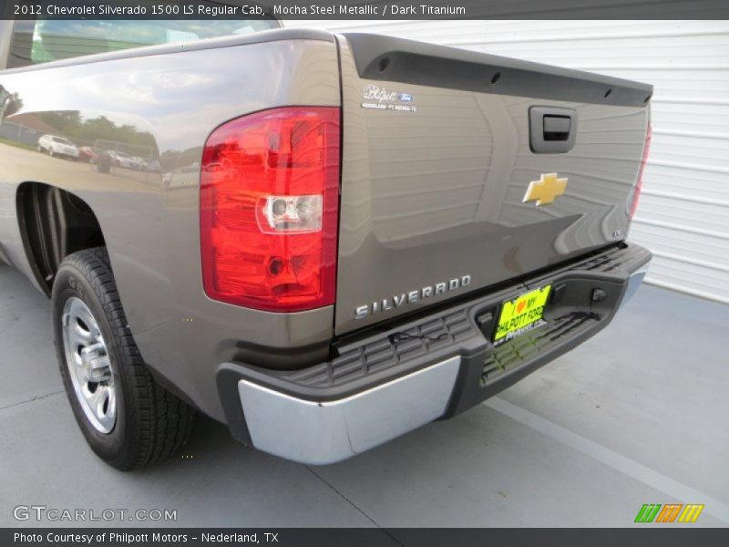 Mocha Steel Metallic / Dark Titanium 2012 Chevrolet Silverado 1500 LS Regular Cab
