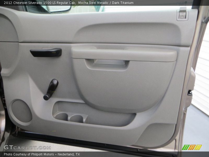 Mocha Steel Metallic / Dark Titanium 2012 Chevrolet Silverado 1500 LS Regular Cab