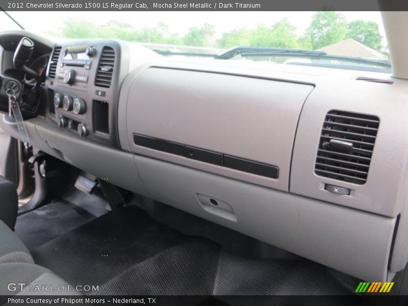 Mocha Steel Metallic / Dark Titanium 2012 Chevrolet Silverado 1500 LS Regular Cab