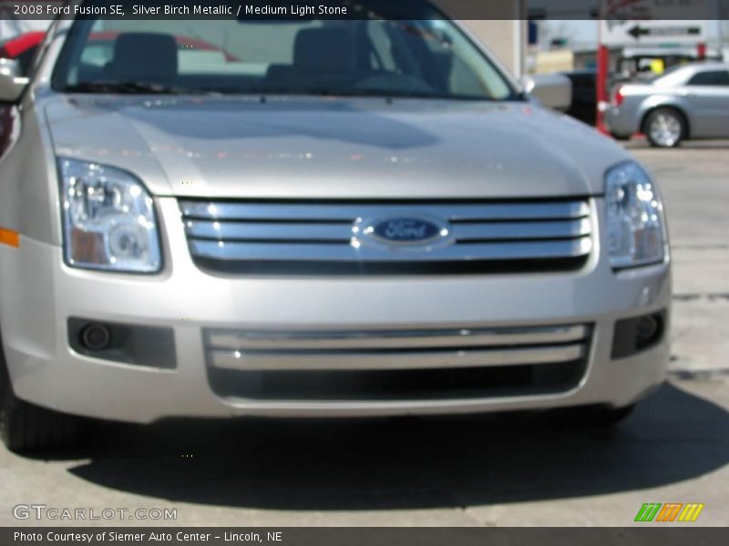 Silver Birch Metallic / Medium Light Stone 2008 Ford Fusion SE