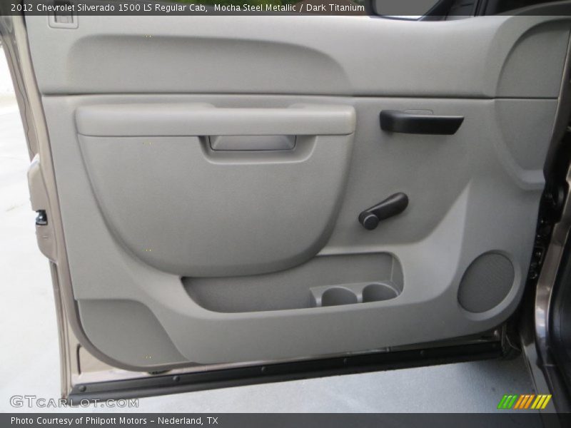 Mocha Steel Metallic / Dark Titanium 2012 Chevrolet Silverado 1500 LS Regular Cab