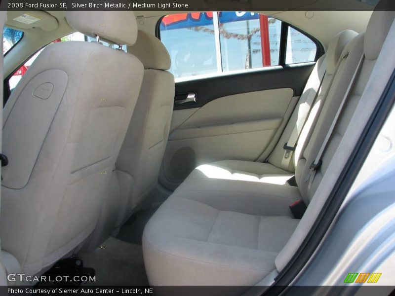 Silver Birch Metallic / Medium Light Stone 2008 Ford Fusion SE