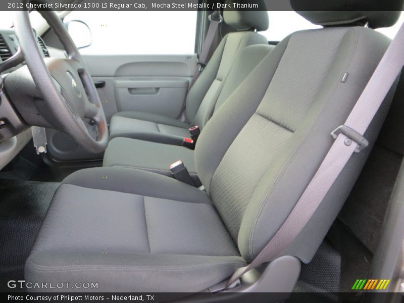 Mocha Steel Metallic / Dark Titanium 2012 Chevrolet Silverado 1500 LS Regular Cab
