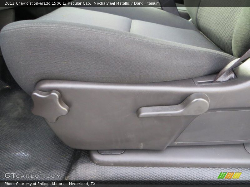 Mocha Steel Metallic / Dark Titanium 2012 Chevrolet Silverado 1500 LS Regular Cab