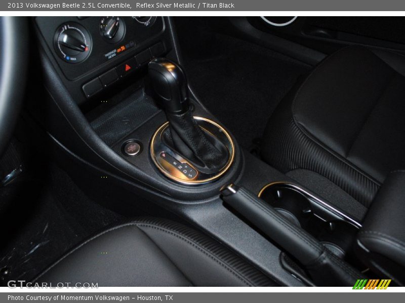 Reflex Silver Metallic / Titan Black 2013 Volkswagen Beetle 2.5L Convertible