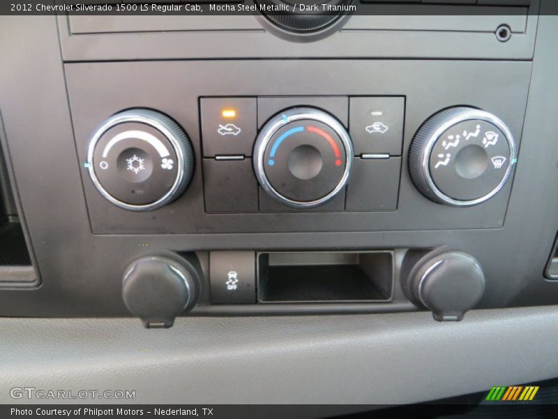 Mocha Steel Metallic / Dark Titanium 2012 Chevrolet Silverado 1500 LS Regular Cab