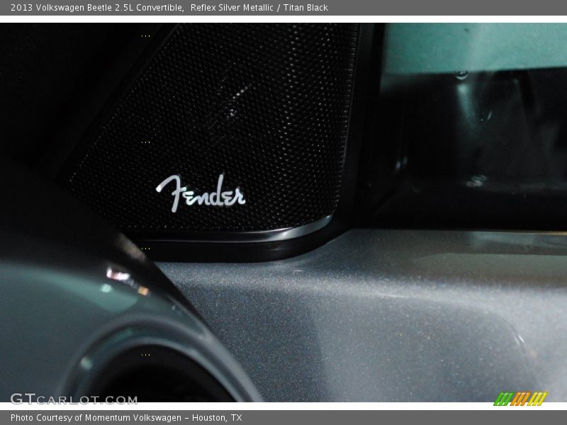 Reflex Silver Metallic / Titan Black 2013 Volkswagen Beetle 2.5L Convertible