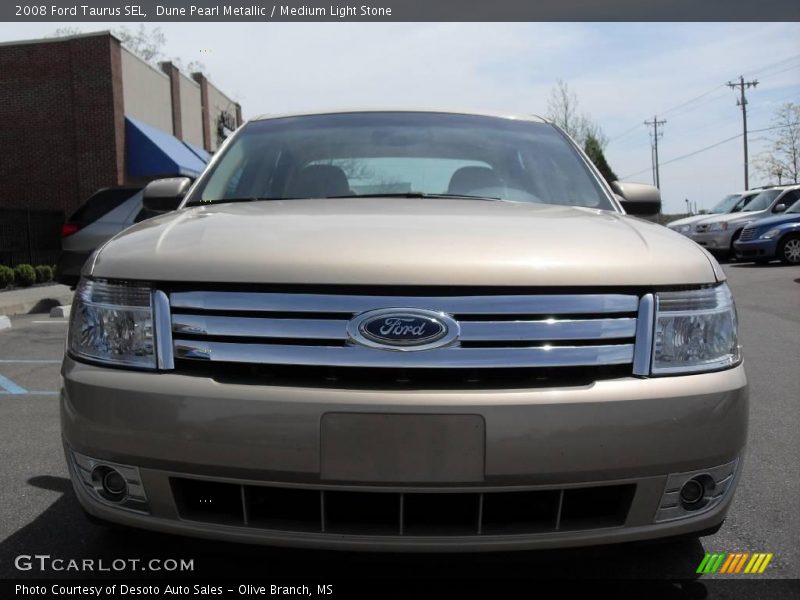 Dune Pearl Metallic / Medium Light Stone 2008 Ford Taurus SEL