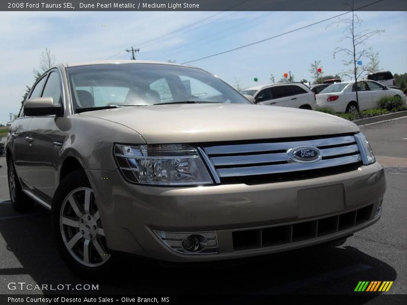 Dune Pearl Metallic / Medium Light Stone 2008 Ford Taurus SEL