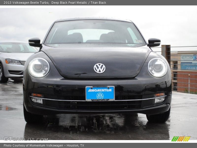 Deep Black Pearl Metallic / Titan Black 2013 Volkswagen Beetle Turbo