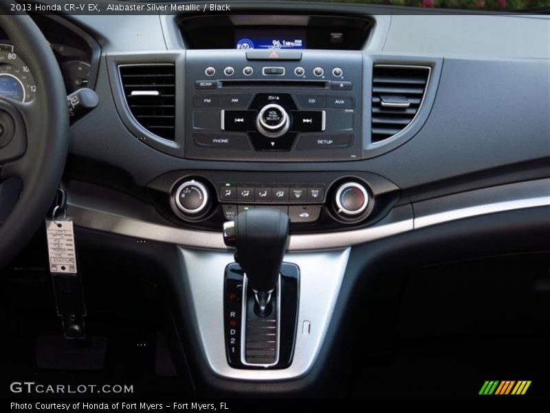 Alabaster Silver Metallic / Black 2013 Honda CR-V EX