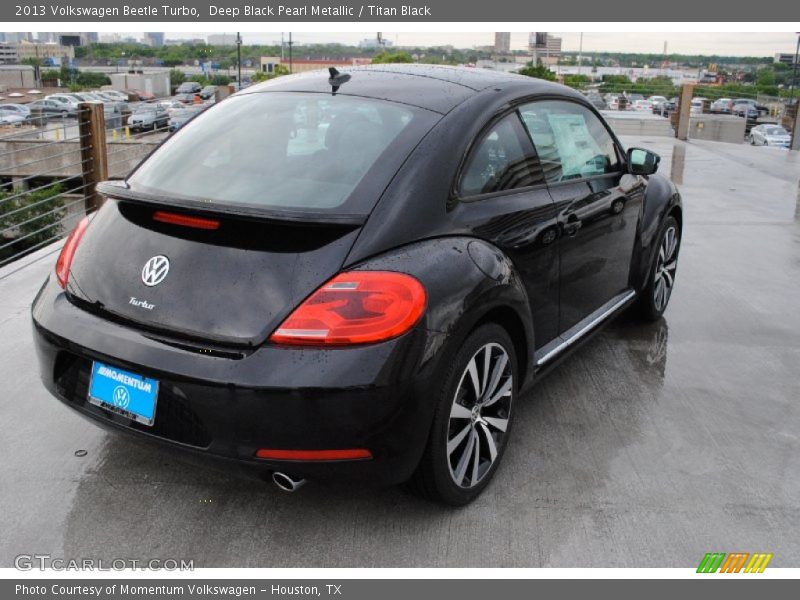 Deep Black Pearl Metallic / Titan Black 2013 Volkswagen Beetle Turbo
