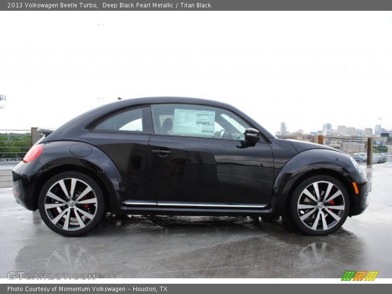 Deep Black Pearl Metallic / Titan Black 2013 Volkswagen Beetle Turbo