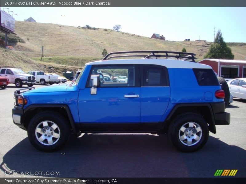 Voodoo Blue / Dark Charcoal 2007 Toyota FJ Cruiser 4WD