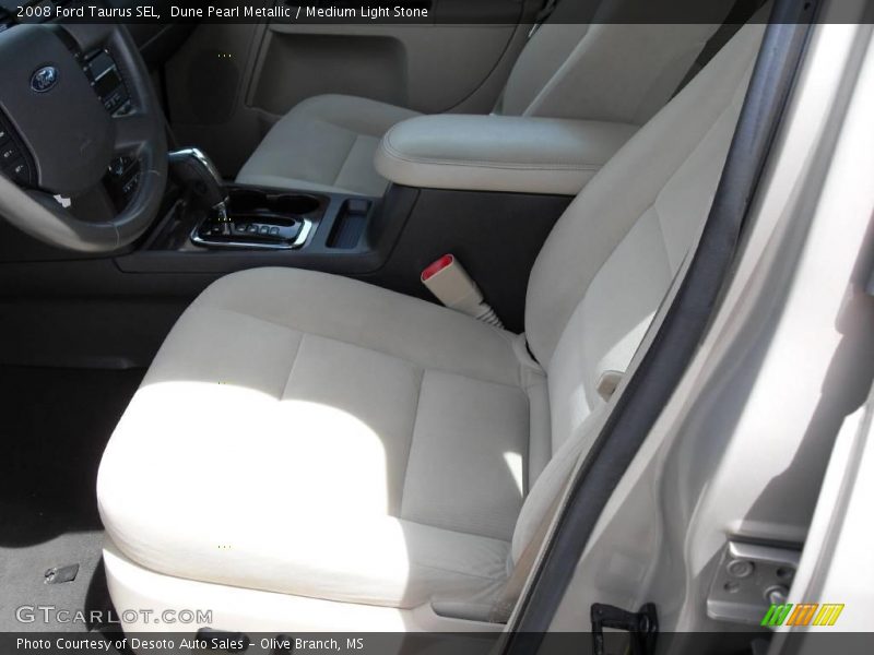 Dune Pearl Metallic / Medium Light Stone 2008 Ford Taurus SEL