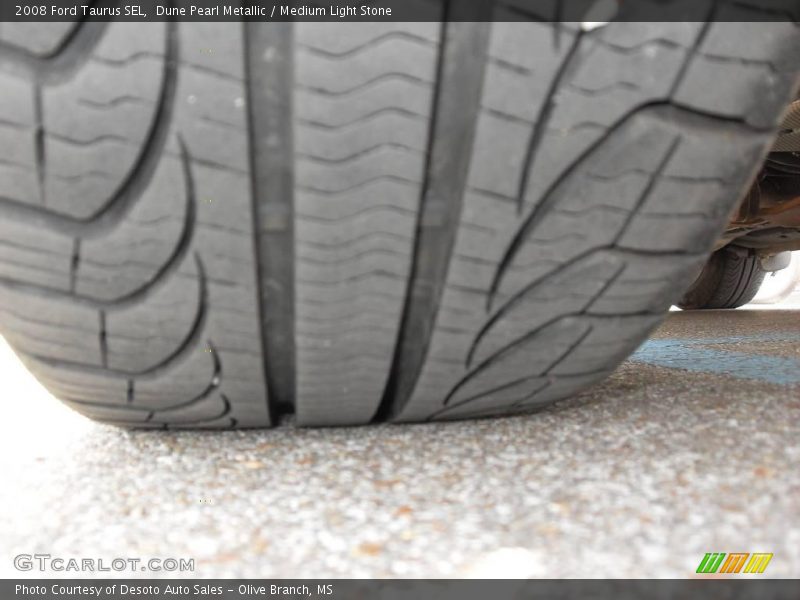 Dune Pearl Metallic / Medium Light Stone 2008 Ford Taurus SEL