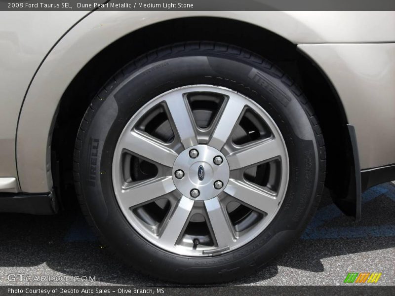 Dune Pearl Metallic / Medium Light Stone 2008 Ford Taurus SEL