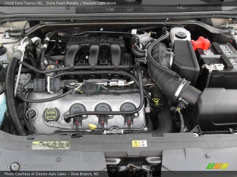 Dune Pearl Metallic / Medium Light Stone 2008 Ford Taurus SEL