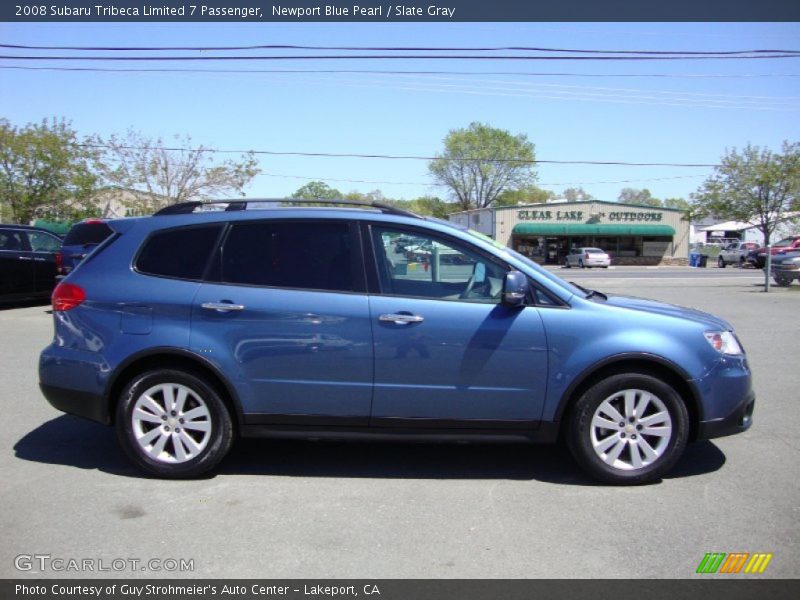 Newport Blue Pearl / Slate Gray 2008 Subaru Tribeca Limited 7 Passenger
