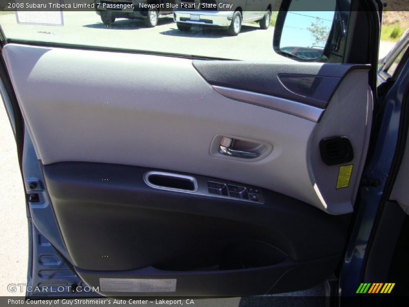 Newport Blue Pearl / Slate Gray 2008 Subaru Tribeca Limited 7 Passenger