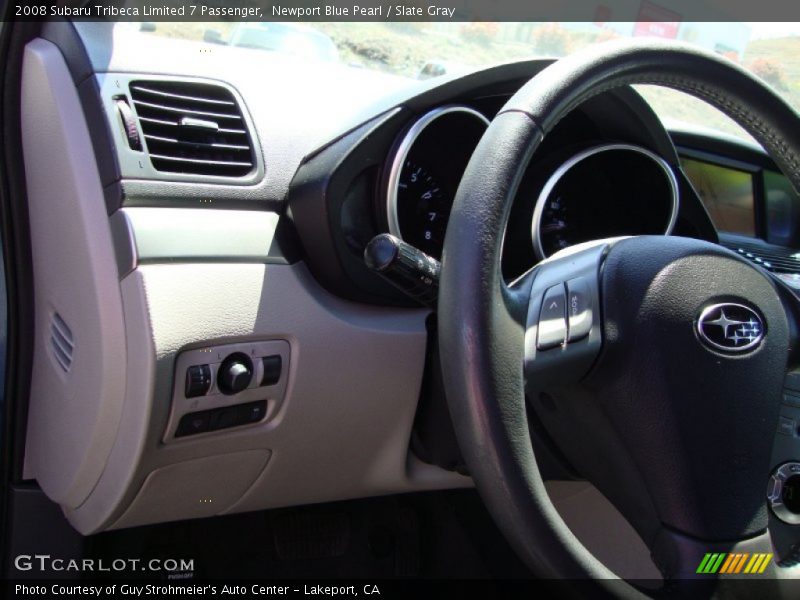 Newport Blue Pearl / Slate Gray 2008 Subaru Tribeca Limited 7 Passenger