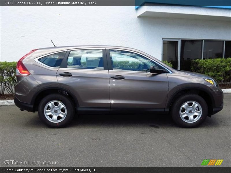 Urban Titanium Metallic / Black 2013 Honda CR-V LX