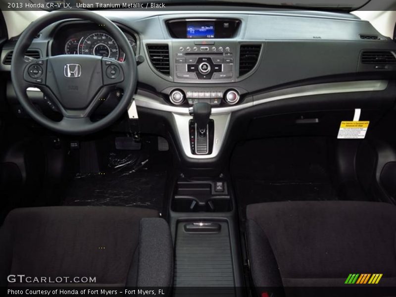 Urban Titanium Metallic / Black 2013 Honda CR-V LX