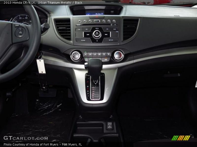 Urban Titanium Metallic / Black 2013 Honda CR-V LX