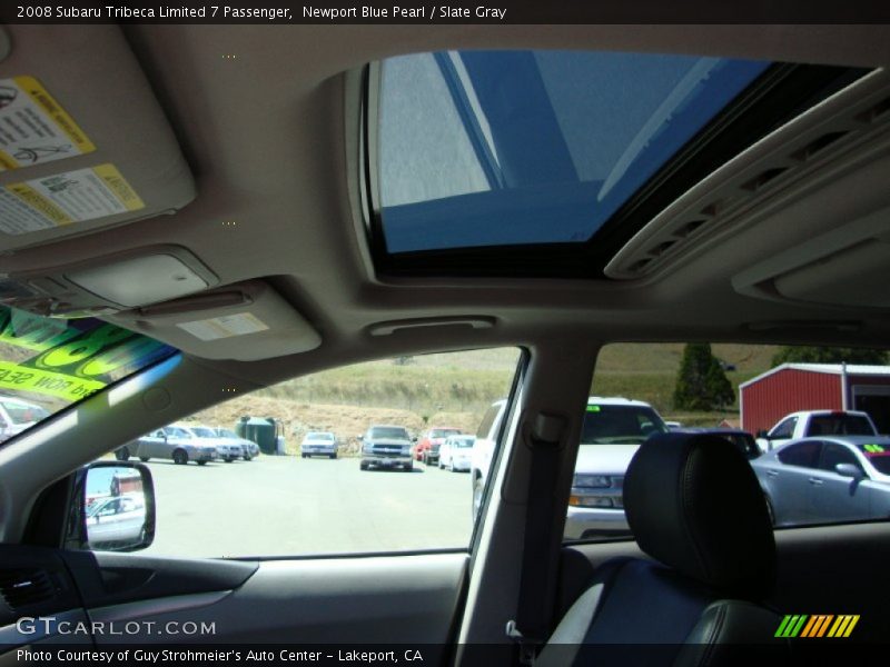 Newport Blue Pearl / Slate Gray 2008 Subaru Tribeca Limited 7 Passenger