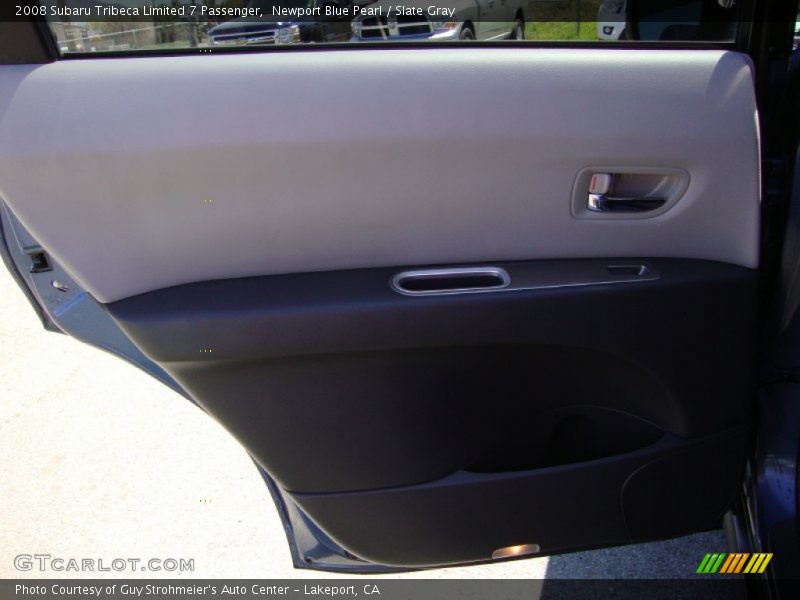 Newport Blue Pearl / Slate Gray 2008 Subaru Tribeca Limited 7 Passenger