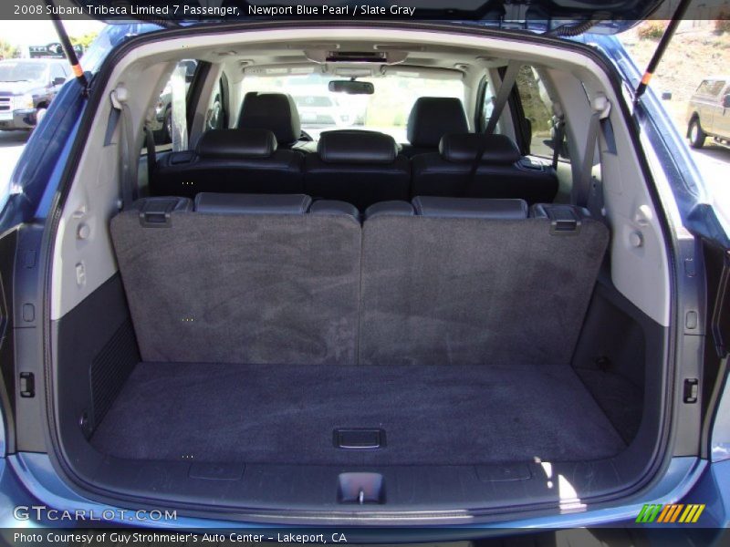 Newport Blue Pearl / Slate Gray 2008 Subaru Tribeca Limited 7 Passenger