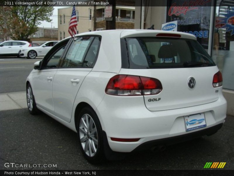 Candy White / Titan Black 2011 Volkswagen Golf 4 Door TDI
