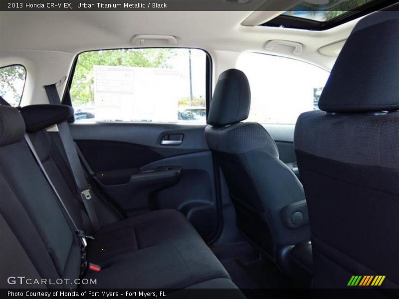 Urban Titanium Metallic / Black 2013 Honda CR-V EX