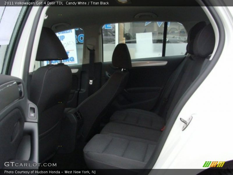 Candy White / Titan Black 2011 Volkswagen Golf 4 Door TDI